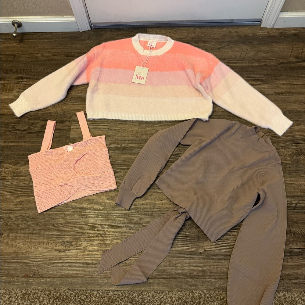 So Me Pink Crop Tops